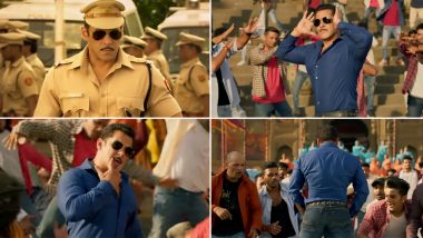 Dabangg 3 Song Hud Hud: Forget Salman Khan's Towel Step, His Butt Flexing Will Be The New Rage (Watch Video)