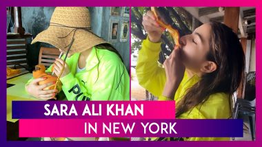 Sara Ali Khan Enjoys Mini Vacation With A Friend In New York, Shares Pic Wearing Warm Clothes