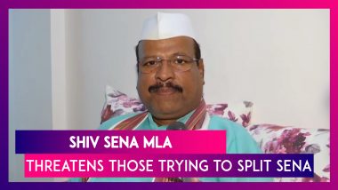 Will Break The Heads Of Those Trying To Split Shiv Sena: MLA Abdul Sattar