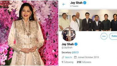 Simi Garewal Calls out Twitter for Not Verifying Her Account but Giving a Blue Tick to Jay Shah