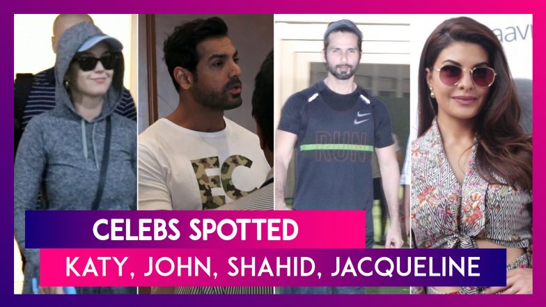 Katy Perry, John Abraham, Shahid Kapoor & Others Seen In The City | Celebs Spotted