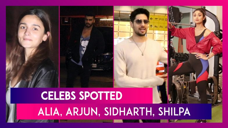 Alia Bhatt, Arjun Kapoor, Sidharth Malhotra And Others Seen In The City I Celebs Spotted