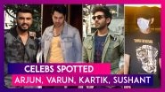 Arjun Kapoor, Varun Dhawan, Kartik Aaryan & Others Seen In The City | Celebs Spotted