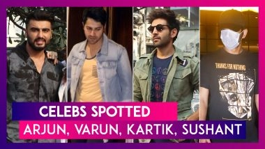 Arjun Kapoor, Varun Dhawan, Kartik Aaryan & Others Seen In The City | Celebs Spotted