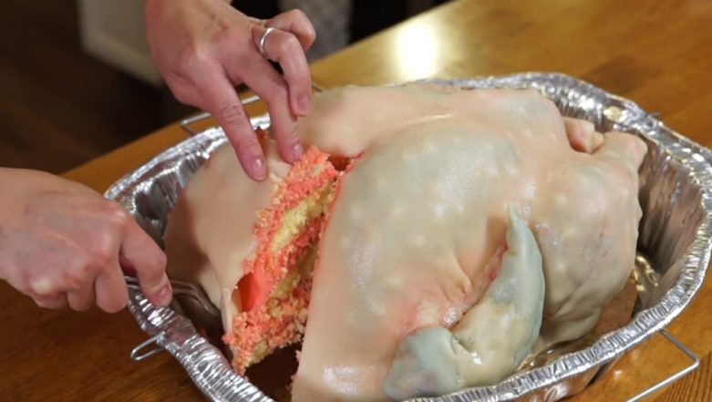 How to make The Raw Turkey Cake