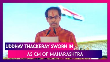 Uddhav Thackeray Takes Oath As Maharashtra Chief Minister, Chairs First Cabinet Meeting