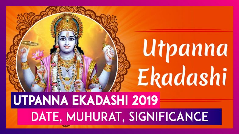 Utpanna Ekadashi 2019: Date, Significance, Muhurat, Vidhi Of The ...