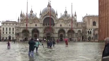 Venice Floods: Waves in St Mark’s Square Lead to Emergency Alert As the Italian City Is Hit by Highest Tides in 50 Years (Watch Video)