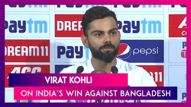 Virat Kohli On Team’s Pace Bowlers, Sourav Ganguly, Test Cricket & More As India Wins Series Against Bangladesh