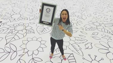 World’s Largest Drawing Made by Aberdeenshire Artist Johanna Basford Enters Guinness Record Art (See Pictures)