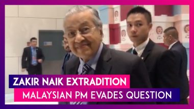 Malaysian PM Mahathir Bin Mohamad Evades Question On Extradition Of Zakir Naik