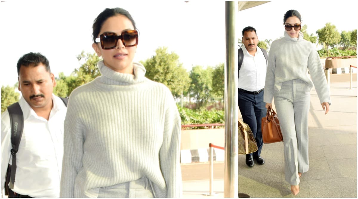 Deepika Padukone makes basics look classic with her latest airport look! 