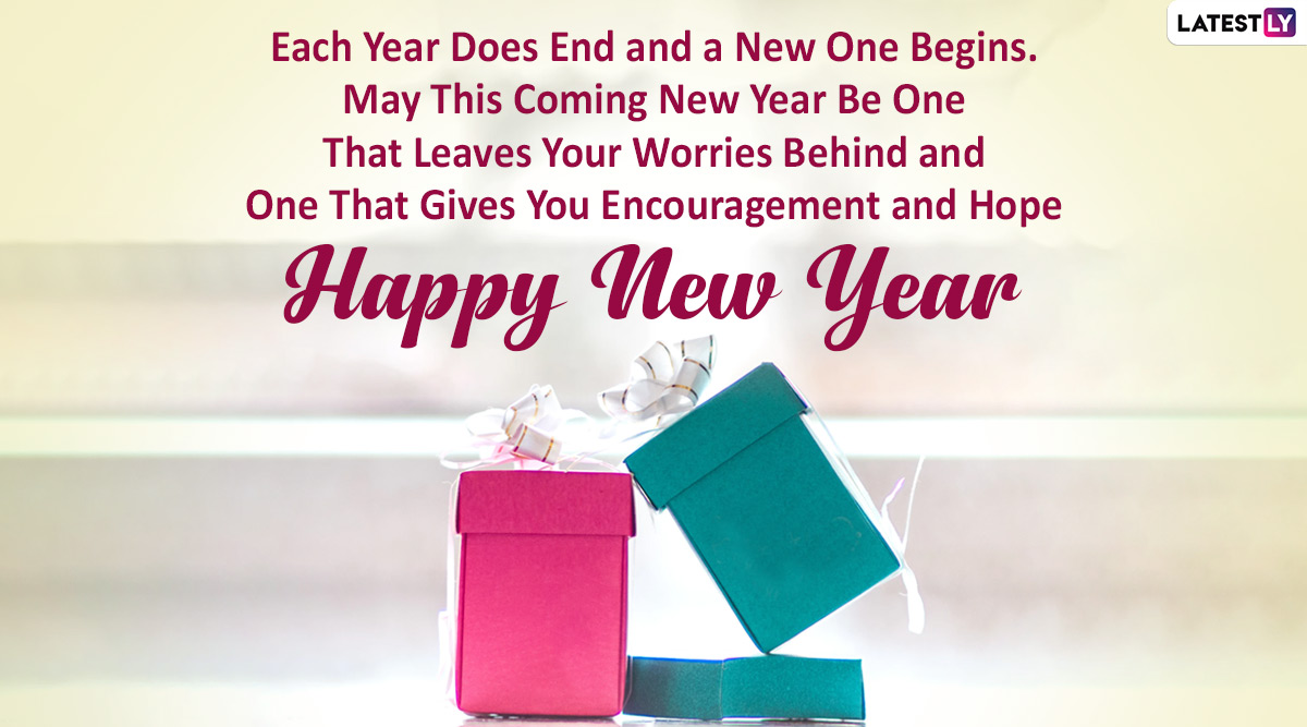 Happy New Year 2020 Wishes & WhatsApp Messages: GIF Greetings, HNY ...