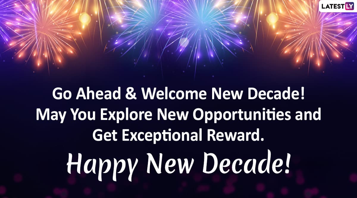 Happy New Decade 2020 Wishes and Images: WhatsApp Stickers, Happy New ...