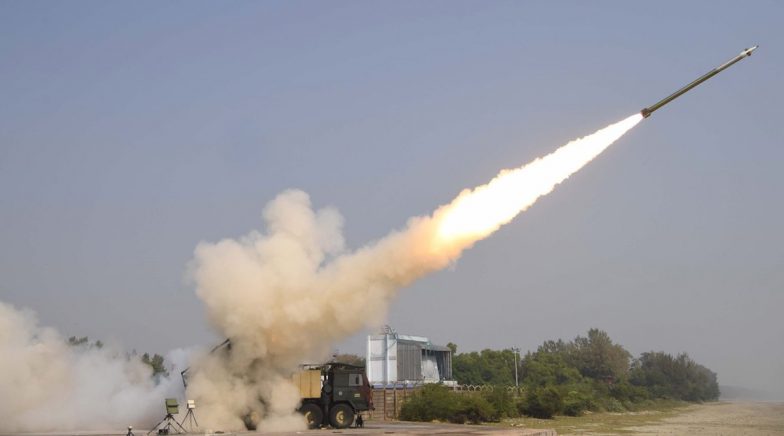 Pinaka Missile System Test Fired Off Odisha Coast, 2nd Successful Trial ...