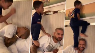 Shikhar Dhawan Excited to Spend Quality Family Time As Wife Ayesha and Son Zorawar Head to India