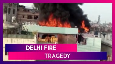 Delhi Fire Tragedy: 43 Dead After Massive Blaze Engulfs Anaj Mandi Building