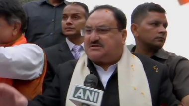 JP Nadda, BJP Working President, Carries Out Rally in Support of CAA in Kolkata, Says 'Mamata Banerjee is Doing Vote-Bank Politics'