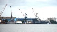 INS Vikrant's Construction in Final Stages, Engines of India's First Indigenous Aircraft Carrier Fired Up At Kochi Shipyard