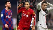 Cristiano Ronaldo, Lionel Messi Included in UEFA.com Fans' Team of the Year 2019 (Check Full List)