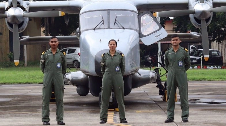 Sub Lieutenant Shivangi Joins Indian Navy as First Woman Pilot, 