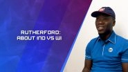 Sherfane Rutherford on West Indies&rsquo; preparations for the India series