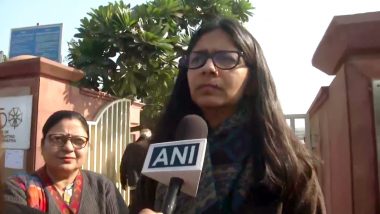 DCW Chief Swati Maliwal Stopped By Delhi Police From Sitting on Hunger Strike Against Hyderabad Veterinary Rape-Murder Case