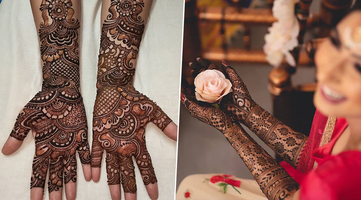 Latest Indian Mehndi Designs 19 Simple Breath Taking Bridal Hand And Feet Mehandi Patterns To Take Inspiration From Latestly