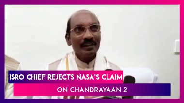 Our Own Orbiter Had Located Vikram Lander: ISRO Chief K Sivan Rejects NASA’s Vikram Lander Discovery