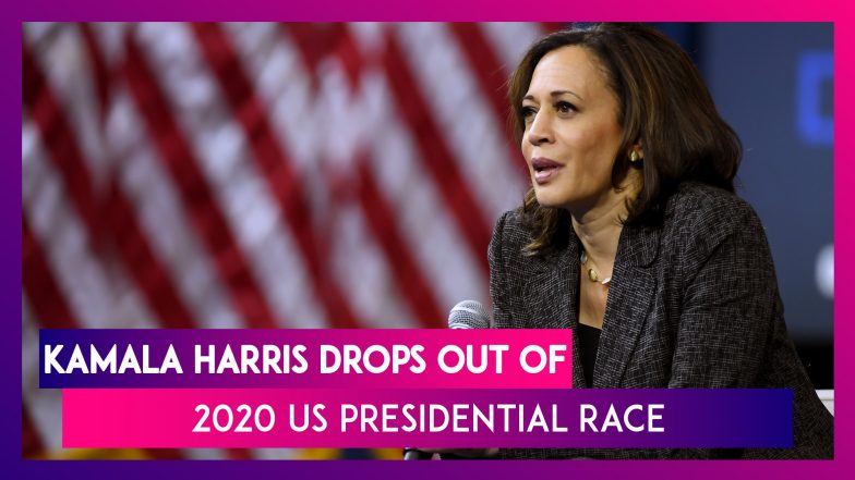 Kamala Harris: Indian Origin California Senator Drops Out Of 2020 US ...