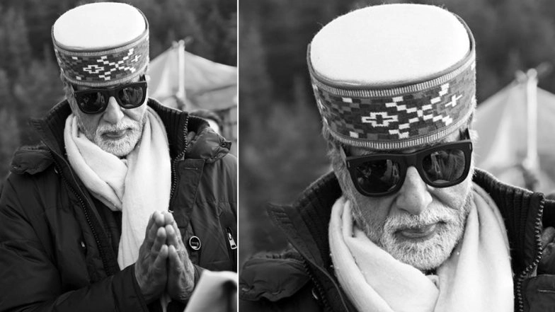 Brahmastra: Amitabh Bachchan Overwhelmed by the Affection of Himachali People As He Shoots in Freezing Cold Manali