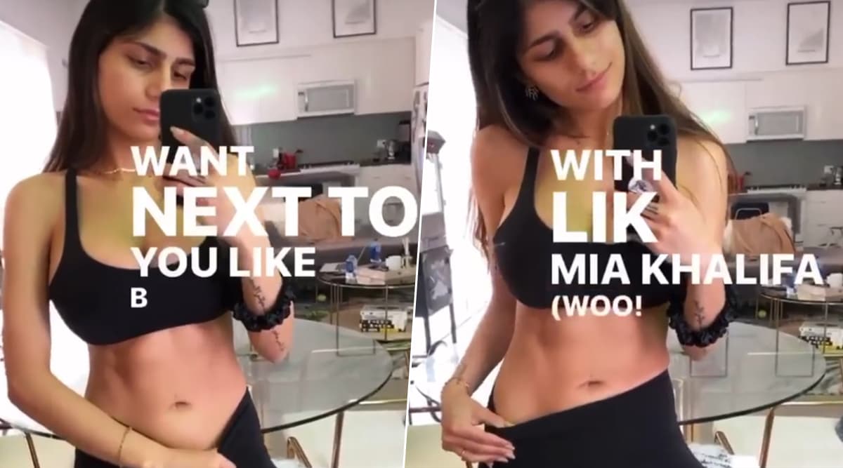 Mia Khalifa Shows off Her Abs in a Video with the Song Lyrics 'Tit*ies like Mia  Khalifa' by Megan Thee Stallion Playing in the Background | 🛍️ LatestLY