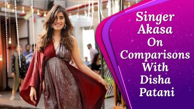Singer Akasa Reacts To Being Compared with Actres Disha Patani, Says It's A Huge Compliment