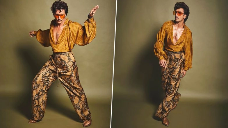 Ranveer Singh Proves the 'Chameleon' Title Given to Him By Netizens is a Fit as He Flaunts Another Unique Look in Latest Pictures and Fans Call It 'Jordaar' 