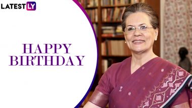 Sonia Gandhi Birthday Special: Lesser-Known Facts About Congress's Saviour-in-Chief