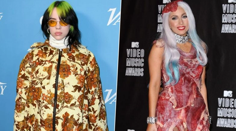  Lady Gaga Fans Slam Billlie Eilish For Trolling Her 2010 MTV VMA Meat Dress; Here's Her Reply
