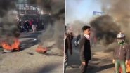 Assam: Protesters Burn Tyres, Block Roads to Protest Against Citizenship (Amendment) Bill, Normal Life Hit