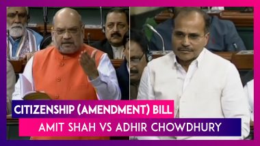 Citizenship (Amendment) Bill In Lok Sabha: It Was Amit Shah vs Adhir Chowdhury