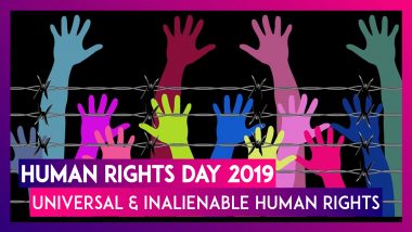 Human Rights Day 2019: Know What Are Universal And Inalienable Human Rights