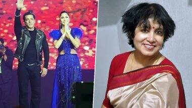 Bangladeshi Author Taslima Nasreen Slams BPL 2019 Opening Ceremony for Having Salman Khan, Katrina Kaif Dance with 'Half Naked Girls' (Read Tweet)