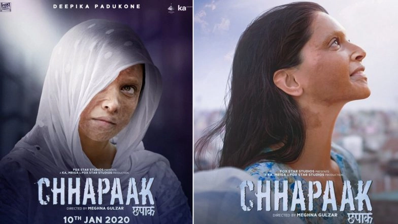 Chhapaak: Deepika Padukone's Malti is Shaken but Not Stirred in these New Movie Posters