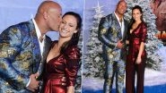 Jumanji: The Next Level Premiere - Dwayne Johnson and Wife Lauren Hashian Make a Dazzling Red Carpet Debut Since Marriage (View Pics)