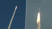 ISRO Successfully Launches India&rsquo;s Spy Satellite RISAT-2BR1, 9 Foreign Satellites by PSLV-C48; Watch Video