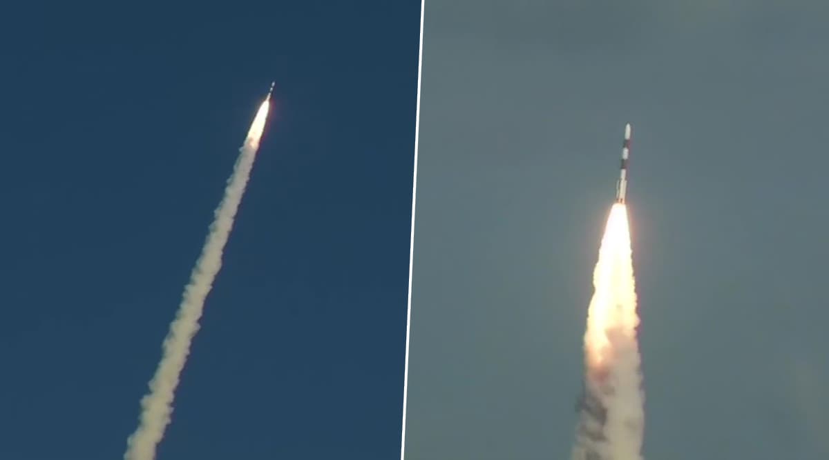 ISRO Successfully Launches India’s Spy Satellite RISAT-2BR1, 9 Foreign Satellites by PSLV-C48; Watch Video ISRO Successfully Launches India’s Spy Satellite RISAT-2BR1, 9 Foreign Satellites by PSLV-C48; Watch Video
