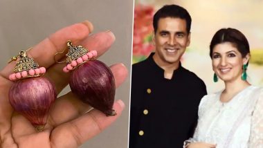 Akshay Kumar Gifts Wifey Twinkle Khanna 'Onion Earrings' and We Think They Are the Best Kind of Onion Rings We Have Seen!