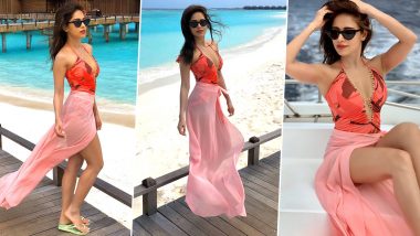 Nushrat Bharucha Flaunts her Bikini Body During Maldives Holiday (View Hot Pics)