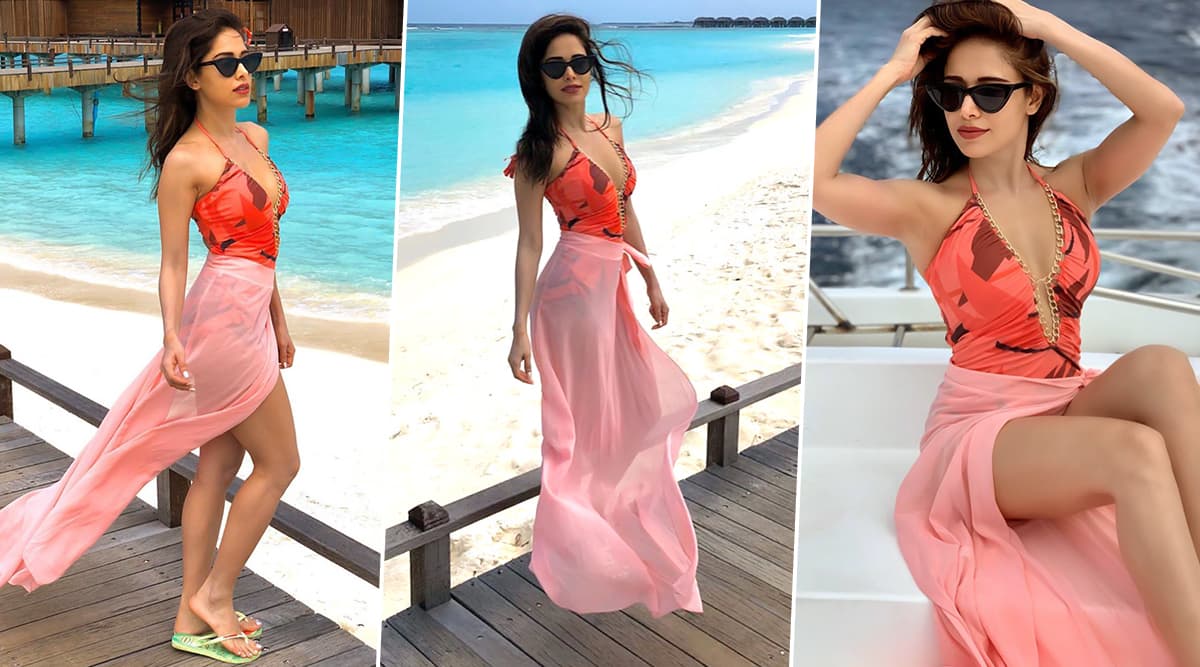 Nushrat Bharucha Flaunts Her Bikini Body During Maldives Holiday View Hot Pics LatestLY