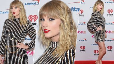 Yo or Hell No? Taylor Swift's Sequined Dress by Rixo at iHeartRadio’s Z100 Jingle Ball 2019