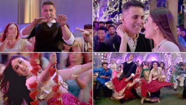 Laal Ghaghra Song: Akshay Kumar Twins in a Red Ghaghra With Kareena Kapoor Khan, the Duo Dance Their Heart Out to This Punjabi Track from Good Newwz