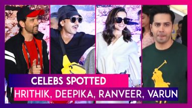 Hrithik Roshan, Deepika Padukone, Ranveer Singh & Others Seen In The City | Celebs Spotted